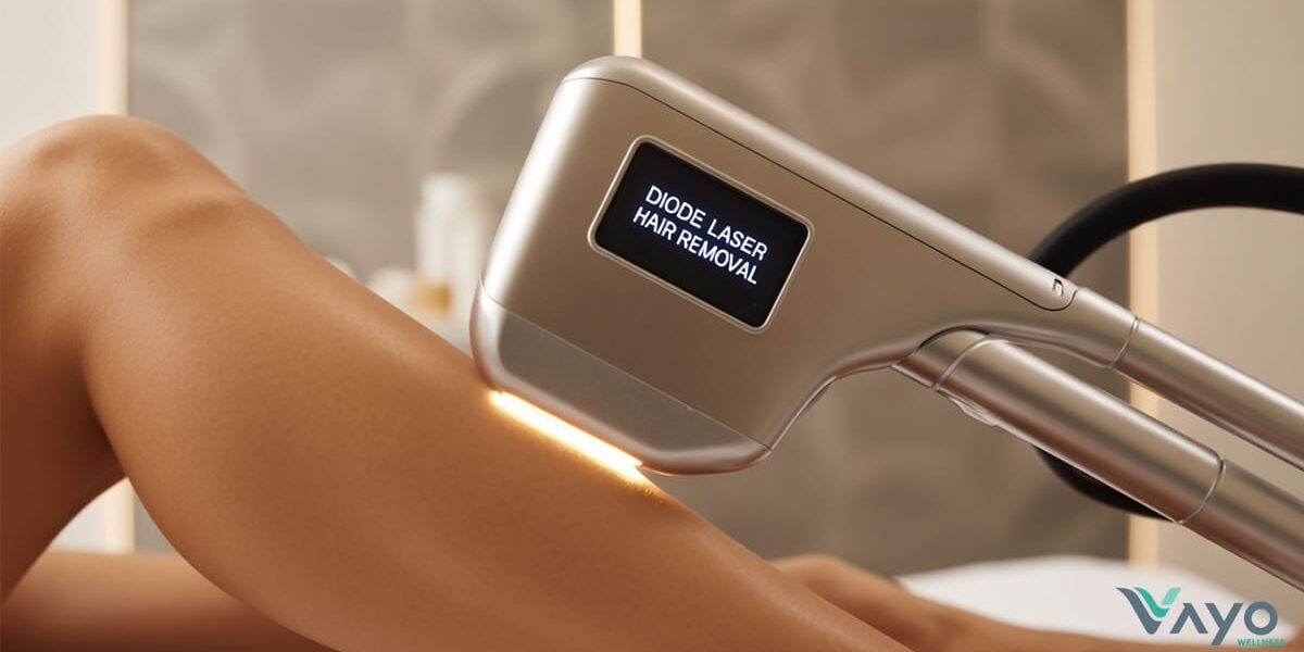 Diode Laser Hair Removal - มาตรฐานใหม่ของการกำจัดขนในคลินิกความงามjpg