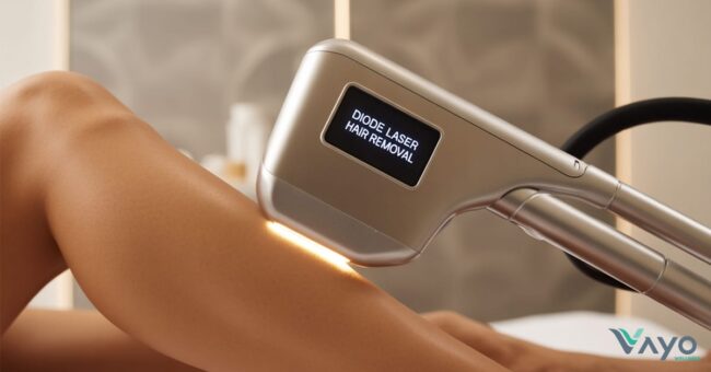 Diode Laser Hair Removal - มาตรฐานใหม่ของการกำจัดขนในคลินิกความงามjpg