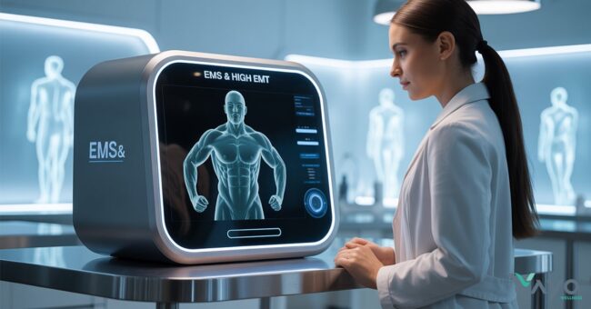 EMS & High EMT- เทคโนโลยีปั้นหุ่นและสร้างกล้ามเนื้อสำหรับคลินิกความงาม