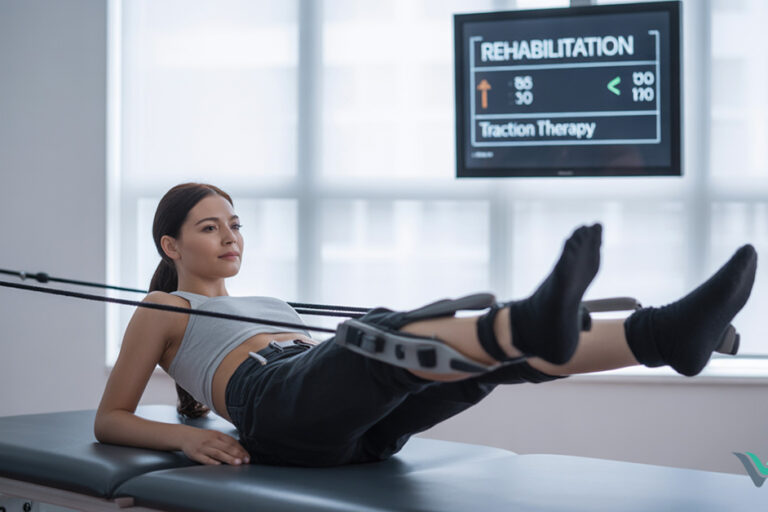 การบำบัดด้วยการดึง (Traction Therapy)