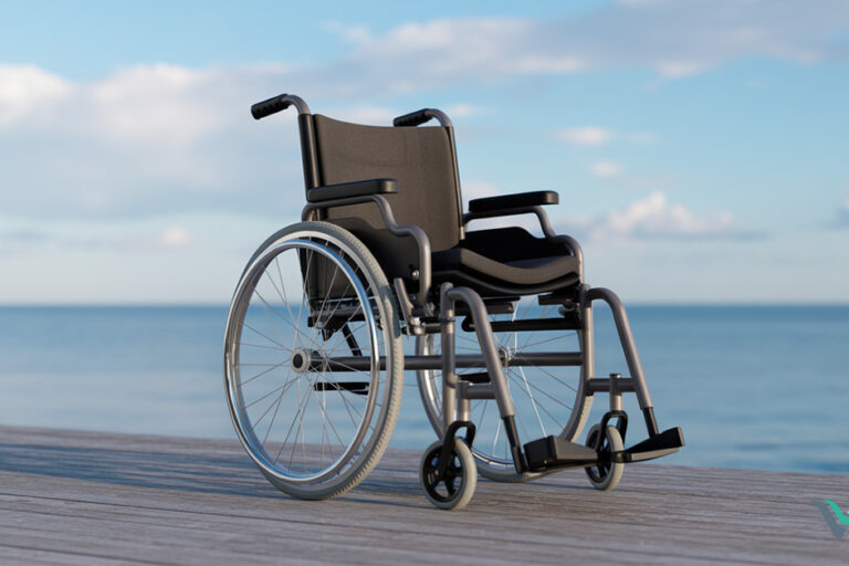 รถเข็นวีลแชร์แบบใช้แรงคน (Manual Wheelchair)