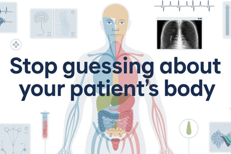 หยุด เดา ร่างกายคนไข้!