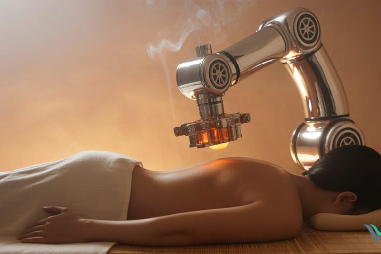 หุ่นยนต์ช่วยรมยา (Robotic Moxibustion)- การผสานภูมิปัญญาโบราณกับความแม่นยำแห่งอนาคต